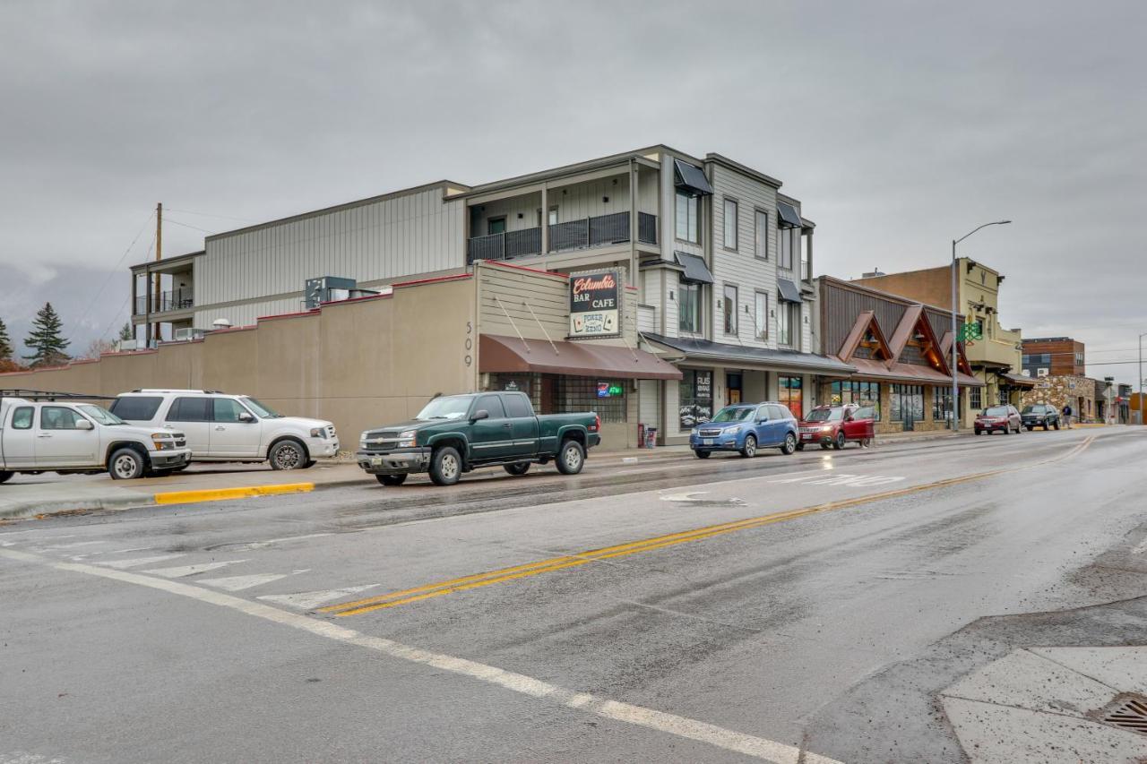 Downtown Columbia Falls Condo 16 Mi To Ski Resort Eksteriør billede